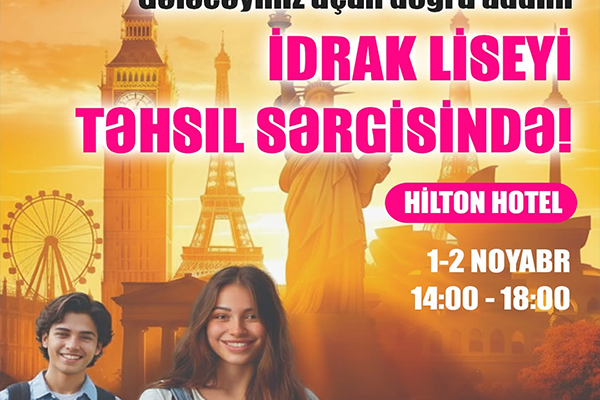 HİLTON OTELDƏ TƏHSİL SƏRGİSİ